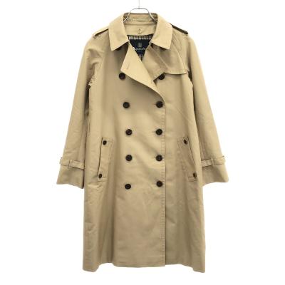 極美品 Aquascutum トレンチコート L - XL ベージュ チェック 極美品 Aquascutum トレンチコート L - XL ベージュ チェック