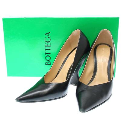 箱付き新品BOTTEGA VENETA ライトブルーパンプス 箱付き新品BOTTEGA