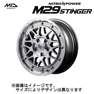 MID ナイトロパワーM29スティンガー MRワゴンwit MF33S アルミホイール