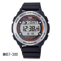 数量限定特価　シチズン Q&amp;Q デジタル ソーラー電波腕時計 メンズ　MHS7-300 | 木馬家具