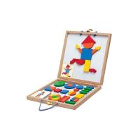 ジオフォーム セット ボックス タングラム パズル 木製 図形 磁石 マグネット 4歳 5歳 知育玩具 誕生日 プレゼント 男 女 | 木のおもちゃ もくぐるみ Yahoo!店