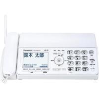 パナソニック  おたっくす FAX 留守番  電話機 漢字表示 迷惑防止搭載 特殊詐欺対策 電話帳150件 KX-PD360-W(親機のみ子機なし) ナンバーディスプレイ対応