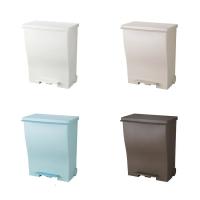 ごみ箱 キャスター 分別 ふた フタ 蓋 キッチン 屋外 シンプル おしゃれ ホワイト ベージュ ブルー ブラウン ダストボックス ワイドペダルペール KCUD クード | インテリアと雑貨のお店 モリーフ