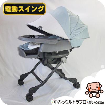 【中古・電動】コンビ　スウィング&チェア　ネムリラ BEDi Long Combi（コンビ） 【お得っ！厳選中古】美品 電動 ハイローチェア