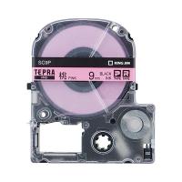 (まとめ) キングジム テプラ PRO テープカートリッジ パステル 9mm ピンク／黒文字 SC9P 1個 〔×10セット〕 | モモダ家具