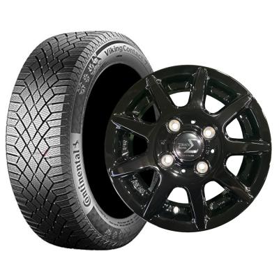 コンチネンタルスタッドレスタイヤセット　155/65R14 4穴PCD100 楽天市場】スタッドレスタイヤ 155/65r14（ブランド