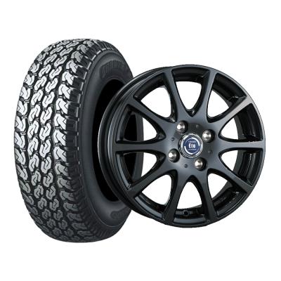 12インチアルミホイール（DUNLOP／自動車 夏タイヤホイールセット