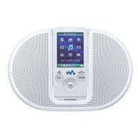 SONY ウォークマン Sシリーズ FM付 スピーカー付属 &lt;メモリータイプ&gt; 8GB ホワイト NW-S638FK/W | 中古本舗