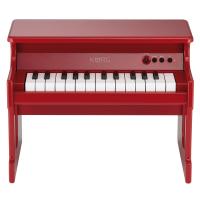 KORG tinyPIANO タイニーピアノ ミニ鍵盤25鍵 レッド 自動演奏デモソングを50曲内蔵 | 中古本舗