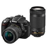Nikon デジタル一眼レフカメラ D5300 AF-P ダブルズームキット ブラック D5300WZ3 | 中古本舗