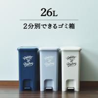 ゴミ箱 おしゃれ 30リットル袋可 26L 幅約25cm キッチン ペダル スリム 収納 袋 ごみ箱 ダストボックス リビング インテリア雑貨 北欧 平和工業 ペダルペール | モノギャラリー