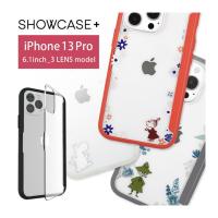 iPhone13 pro ケース ムーミン クリア SHOWCASE+ 写真やメモが挟めるケース アイフォン13 プロ mmn-58 | スマホケース雑貨モノモード2号店