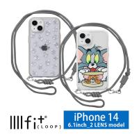 iPhone14 ケース トムとジェリー IIIIfit Loop 携帯ケース スマホケース ショルダー ストラップ 紐付き 肩掛け 斜め掛け アイホン14ケース アイフォン14 tmj-174 | スマホケースの店 モノモード