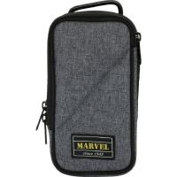 マーベル(MARVEL) 小物入れ スマホポーチ 2段 グレー MDP-SP2 本体: 奥行18cm 本体: 高さ5cm 本体: 幅10c | モノパ ヤフー店