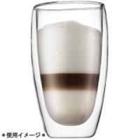 ボダム　グラスセット　PAVINA 　パヴィーナ　ダブルウォールグラス　0.45L　2個セット　4560-10 | モノタス業務用厨房用品専門店