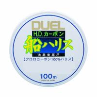 DUEL(デュエル) フロロライン 8号 H.D.カーボン船ハリス 100m 8号 クリアー 船釣り H961 | sisnext