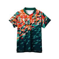 ヴィクタス卓球 ゲームシャツ ウェア ユニセックスゲームシャツV-GS220 512101GR×OR(グリーン×オレンジ) 2XL | sisnext