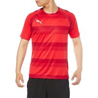 プーマ サッカー シャツ TEAMVISION フープ ゲームシャツ 705154 メンズ レッド/チリ ペッパー ホワイト(01) M | sisnext