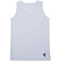 [コンバース] バスケ アンダーウェア ガールズ ゲームインナーシャツ 吸汗速乾 UVカット 防透 CB431701 ホワイト 150 | sisnext