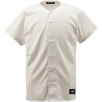 デサント 野球 ユニフォームシャツ フルオープンシャツ STD-83TA メンズ アイボリー M | sisnext