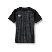 [アンブロ] Tシャツ サッカー フットサル 半袖 ゲームシャツ 吸汗速乾  BLK(UAS6310) XO | sisnext