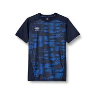 [アンブロ] Tシャツ サッカー フットサル 半袖 ゲームシャツ 吸汗速乾  NVY(UAS6310) O | sisnext