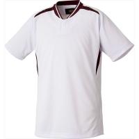 ゼット(ZETT) 野球 ベースボールTシャツ ベースボールシャツ ホワイト×エンジ(1168) SSサイズ BOT741 | sisnext