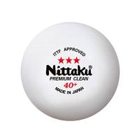 ニッタク(Nittaku) 卓球 ボール 3スター プレミアム クリーン 1ダース NB1701 ホワイト 40mm | sisnext