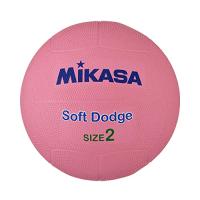 ミカサ(MIKASA) ソフト ドッジボール 2号 (小学生向け) ピンク STD-2SR-P 推奨内圧0.15(kgf/?) | sisnext