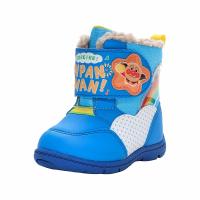 アンパンマン 子供靴 スニーカー ベビー スノー シューズ ブーツ 防水 防寒 雪 雨 長靴 履きやすい 滑りにくい 靴 AP WB032 ブルー [セール] セ再2月6日 | ムーンスター 公式ショップ