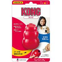 愛犬用　しつけ/知育玩具　KONG　コング　Sサイズ　小型犬　成犬用　ゴムの硬さ；普通　犬　おもちゃ　オモチャ　トレーニング | MorePets