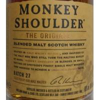 モンキーショルダー ザ オリジナル 40° 並行 箱無し ７００ｍｌ | 酒屋もりけん