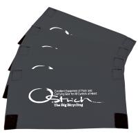 オーストリッチ(OSTRICH) 輪行アクセサリー [フレームカバーB] 4枚セット ブラック 240×140mm | 森本商店