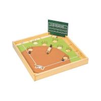 夏休み工作 木工工作キット 加賀谷木材 野球ゲーム 2201453 | おもちゃの店-森のこびと