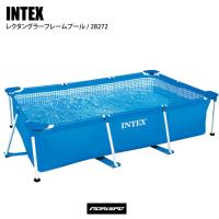 INTEX インテックス プール 3.0M U-28272 300×200×75cm 水遊び レクタングラ フレームプール 大型プール 家庭用 自宅用 子供 | モリヤマスポーツ Yahoo!店