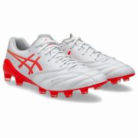 ASICS アシックス DS LIGHT X-FLY 6(ホワイト×フラッシュレッド) 1101A076 101 サッカー スパイク DSライト X-FLY6 | モリヤマスポーツ Yahoo!店