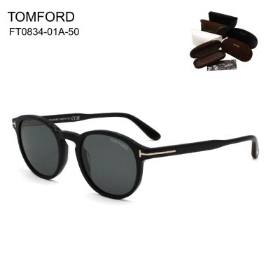 TOM FORD ラウンドサングラス ブラック 正規品】TOM FORDトムフォード TF831 01K (FT831) ブラック