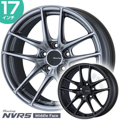 17インチ シルバーアルミホイール 5スポーク gripiga_6ys17220513ty