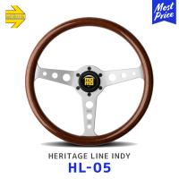 MOMO モモ ステアリング ヘリテージライン HERITAGE LINE INDY マホガニーウッド 350mm〔HL-05〕| レアーズ ハンドル HL05 | モーストプライス