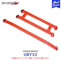 タナベ サステック アンダーブレース フロント 2支点 カムリハイブリッド〔UBT33〕| TANABE SUSTEC UNDER BRACE ボディ補強パーツ TOYOTA CAMRY | モーストプライス