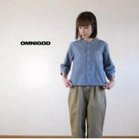 OMNIGOD（オムニゴッド）100/2ツイル スタンドカラーシャツ 56-793T 