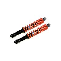 KN企画 BW’S125 ［5S9・46P・BG1・2JS］ YSS DTGハイブリッドガスショック2（ブラック/レッド）375mm YSS-C4-DTG-RD-375 | バイクパーツMotoJam Yahoo!店