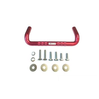 KN企画 汎用アルミツーリングフック（レッド） ARM-R : バイクパーツ