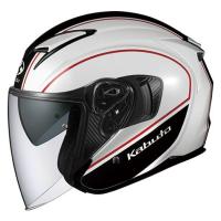 OGK オージーケー カブト オープンフェイス  ヘルメット EXCEED エクシード DELIE デリエ ホワイトブラック M (57-58cm) | MOTO-OCC ヤフーショッピング店