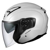 OGK オージーケー カブト オープンフェイス  ヘルメット EXCEED エクシード パールホワイト XL (61-62cm) | MOTO-OCC ヤフーショッピング店