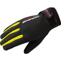 コミネ Komine バイクグローブ Gloves GK-753 ネオプレーングローブ イエロー 黄 Sサイズ 06-753/YL/S | moto-zoa ヤフーショッピング店