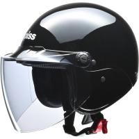 リード工業 (LEAD) ジェットヘルメット apiss AP-603 ブラック フリーサイズ (57-60cm未満) | moto-zoa ヤフーショッピング店