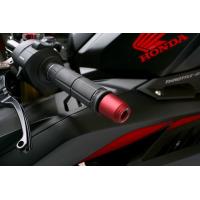 ACTIVE アクティブ アルミバーエンド マットレッド 汎用 φ33-L33 | motofellow