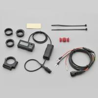 デイトナ DAYTONA 16077 デジタル電圧計＆USB電源 Type-A e＋CHARGER | モトキチ ヤフー店