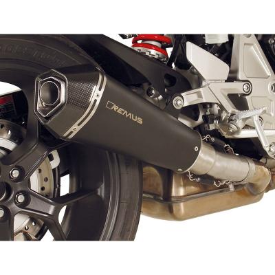 REMUS バイク用 スリップオンマフラー（色：ブラック系）｜マフラー